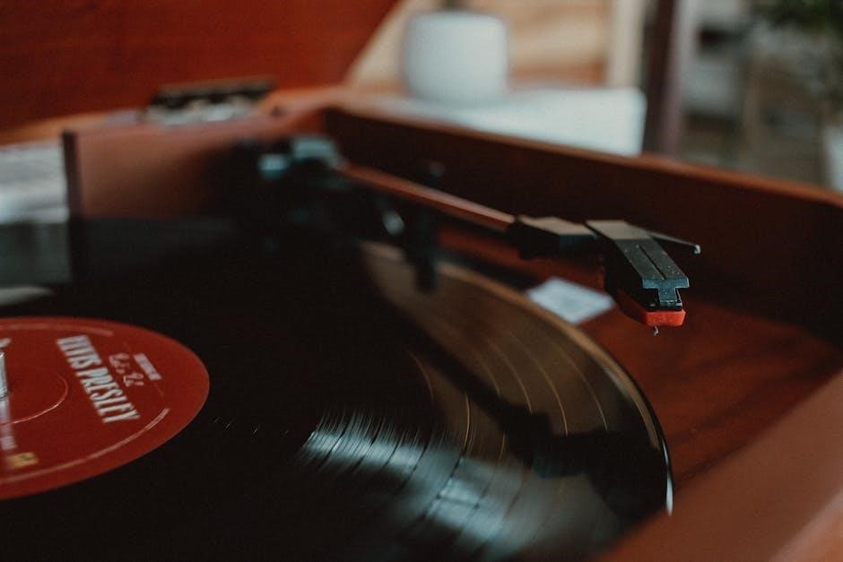 crosley record player instruction manual